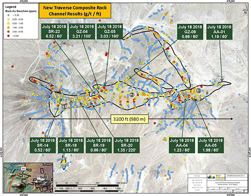 GOLD MOUNTAIN SURFACE GOLD TARGET